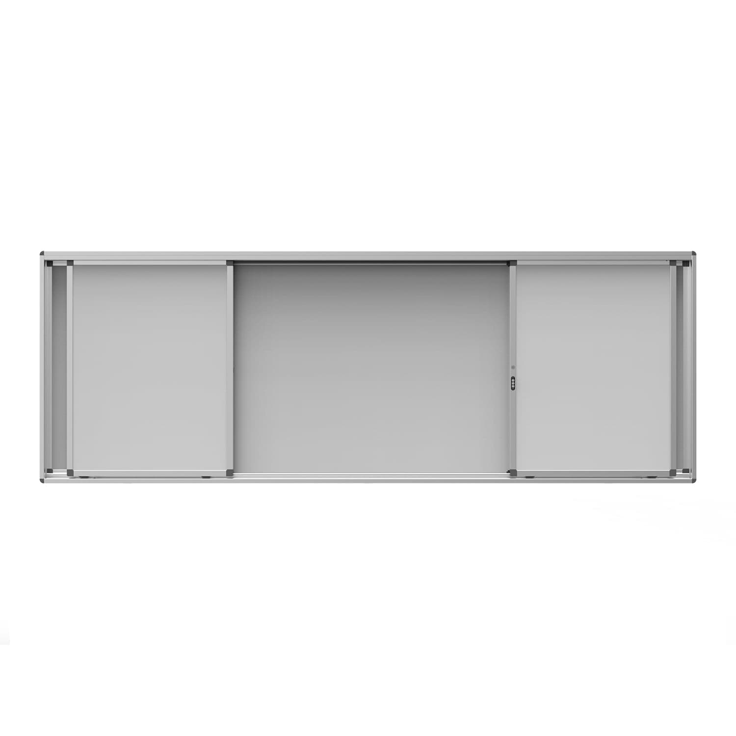 Tableau blanc coulissant pour écran interactif